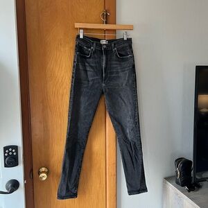 Agolde Pinch Waist Skinny Jean in Hotline